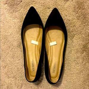 Black Merona flats!